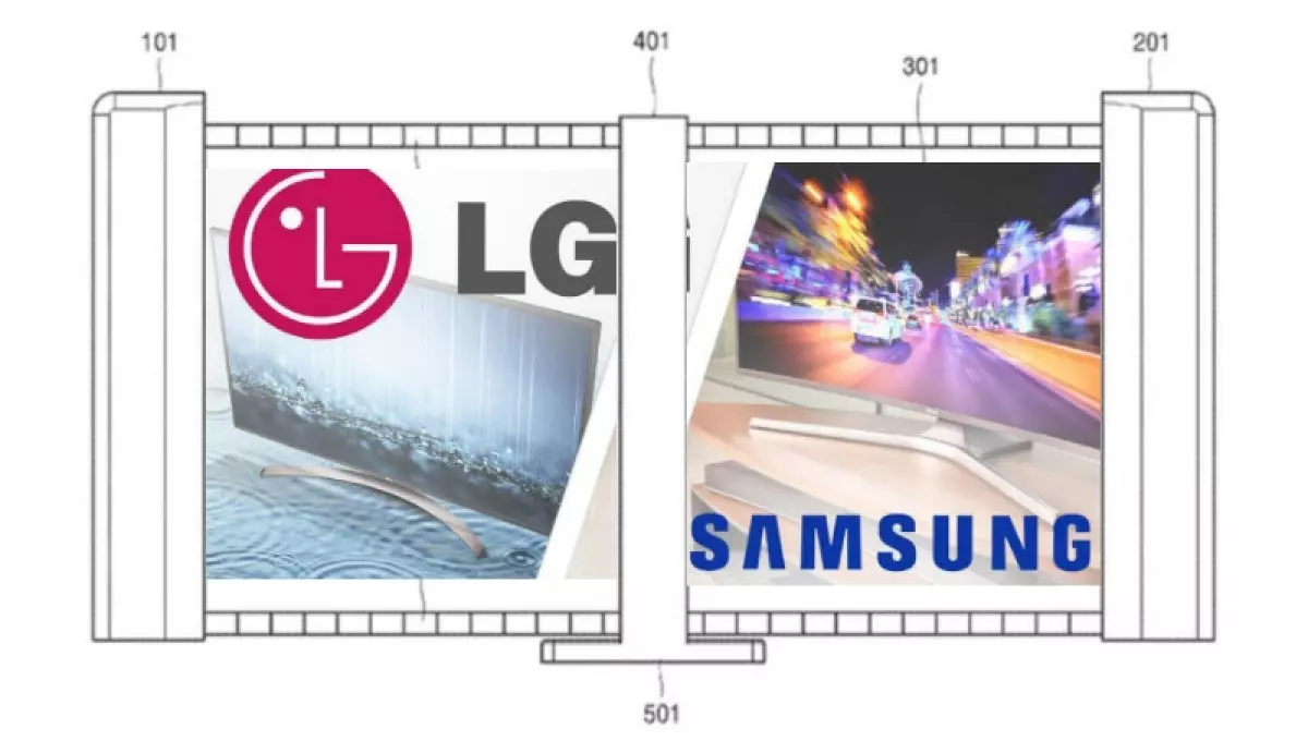 Samsung чи LG, чий телевізор краще згортатиметься?