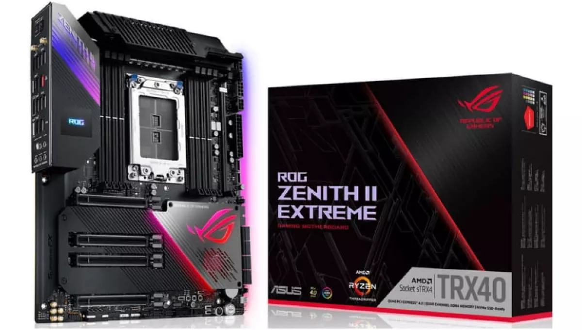 ASUS представила ROG Zenith II Extreme і ще дві плати для Ryzen Threadripper 3000