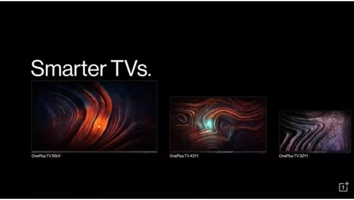 OnePlus представила доступні телевізори серій TV U і TV Y