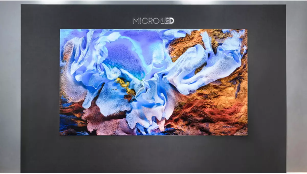 Компанія Samsung відкрила нову епоху телевізорів зі 110-дюймової панеллю MicroLED