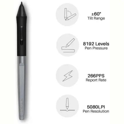 Графічний планшет Huion H1161 + рукавичка