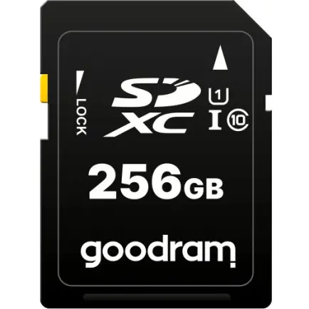 Карта памяти SDXC 256GB UHS-I/U3 Class 10 Goodram R100/W10MB/s (S1A0-2560R12)