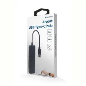 USB-хаб Gembird USB Type-C 4-в-1 (UHB-CM-U2P4-01)
