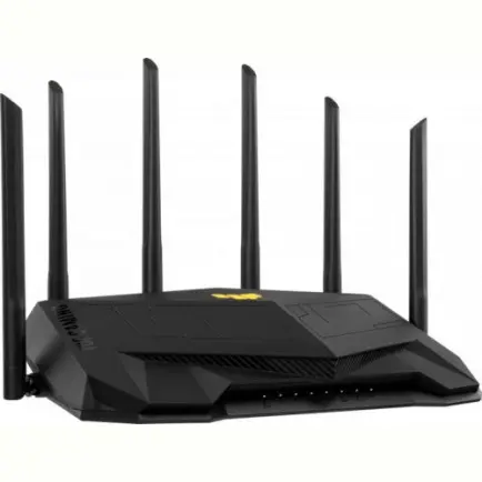 Беспроводной маршрутизатор Asus TUF Gaming TUF-AX6000 (AX6000, 1x2.5GE WAN, 1x2.5GE LAN, 4xGE LAN, AURA RGB lighting, 6 внешних антенн)