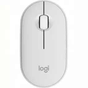 Мышь беспроводная Logitech Pebble Mouse 2 M350s White (910-007013)