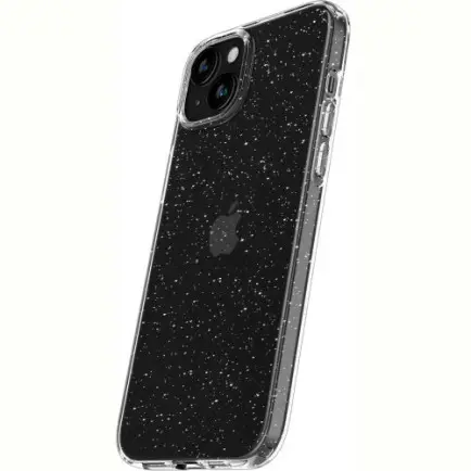 Чeхол-накладка Spigen Liquid Crystal Glitter для Apple iPhone 15 Plus Crystal Quartz (ACS06648)