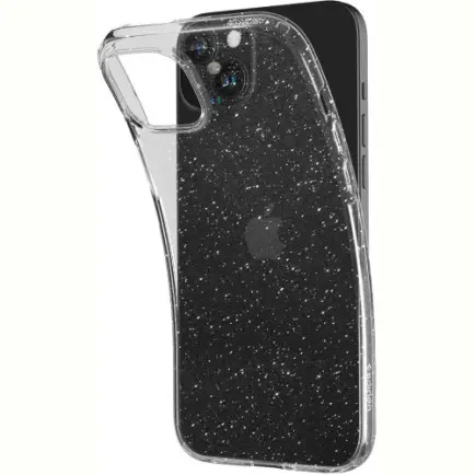 Чeхол-накладка Spigen Liquid Crystal Glitter для Apple iPhone 15 Plus Crystal Quartz (ACS06648)