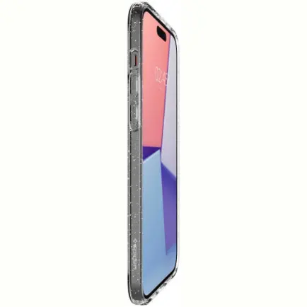 Чeхол-накладка Spigen Liquid Crystal Glitter для Apple iPhone 15 Plus Crystal Quartz (ACS06648)