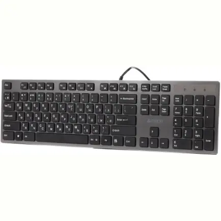 Клавiатура A4Tech KV-300H Grey/Black