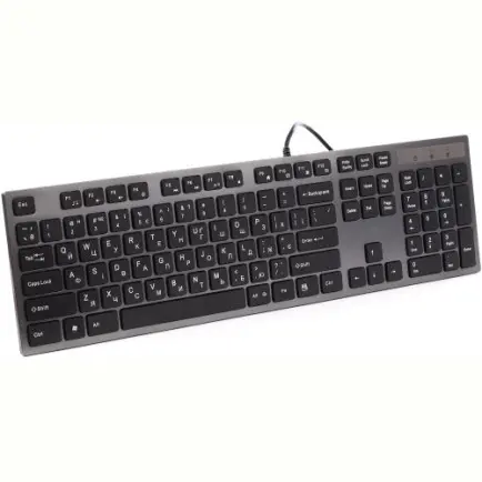 Клавiатура A4Tech KV-300H Grey/Black