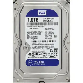 Накопитель HDD SATA 1.0TB WD Blue 7200rpm 64MB (WD10EZEX)