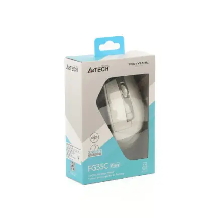 Миша бездротова A4Tech Fstyler FG35C Plus White