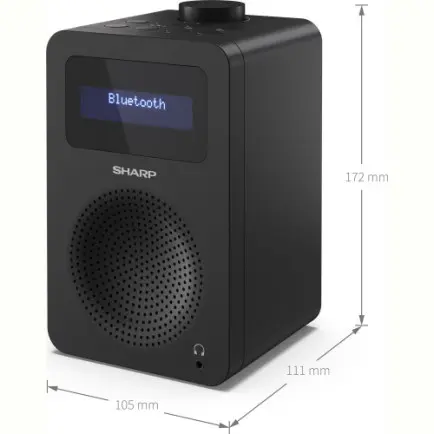 Радиоприемник Sharp DR-430 Black (DR-430(BK)