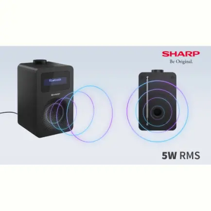 Радиоприемник Sharp DR-430 Black (DR-430(BK)