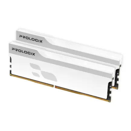 Модуль памяти DDR4 2x8GB/3200 Prologix Onyx White (PRO16GB3200YW4K)