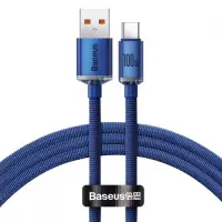 Кабель Baseus Crystal Shine USB - USB Type-C (M/M)