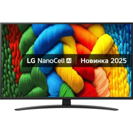 Телевiзор LG 43NANO81A6A
