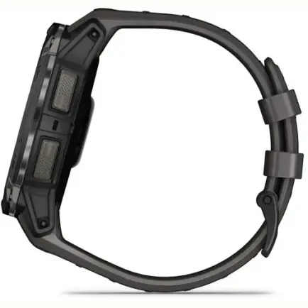 Смарт-часы Garmin Instinct 3 50mm AMOLED Black with Charcoal Silicone Band (010-03020-40)