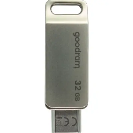 Флеш-накопитель USB3.2 32GB OTG Type-C Goodram ODA3 Silver (ODA3-0320S0R11)