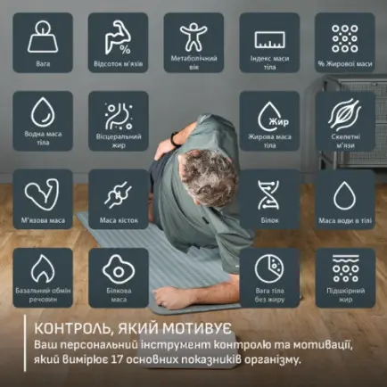 Весы напольные Tefal GoodVibes Sport BM9740F0