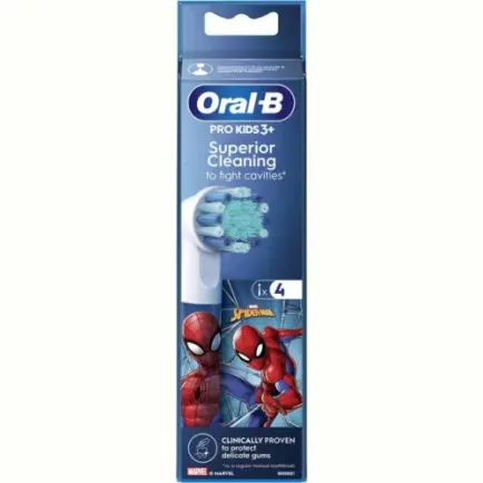 Насадка для зубной электрощетки Braun Oral-B Stages Power Spider Man EB10S (4 шт)