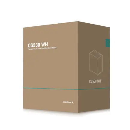 Корпус DeepCool CG530 White (R-CG530-WHNDA0-G-1)