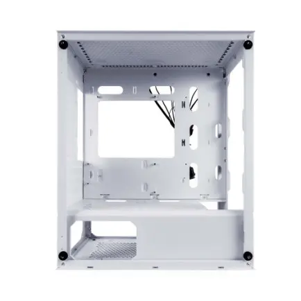 Корпус 1stPlayer X4-M-WH-2F1P-W-1F1-W White без БП