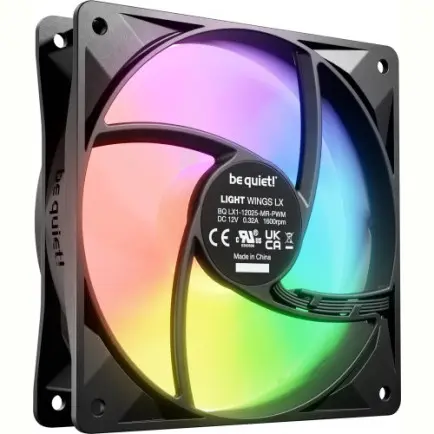 Вентилятор be quiet! Light Wings LX 120mm PWM Black (BL120)
