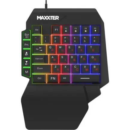 Клавиатура Maxxter KBG-OH-01B-UA Black
