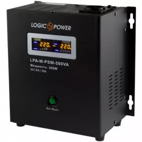 Джерело безперебійного живлення LogicPower LPA-W-PSW-500VA (350Вт)