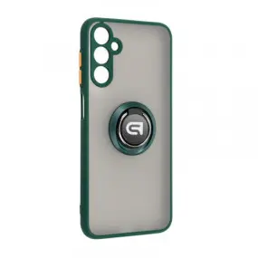 Чехол-накладка Armorstandart Frosted Matte Ring для Samsung Galaxy M14 5G SM-M146 Dark Green (ARM68363)