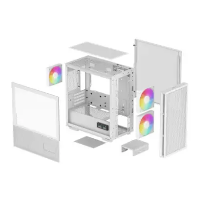 Корпус DeepCool CH360 Digital White (R-CH360-WHAPE3D-G-1)