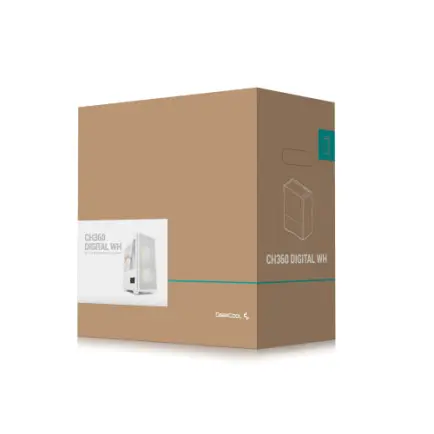 Корпус DeepCool CH360 Digital White (R-CH360-WHAPE3D-G-1)