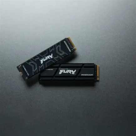 Накопитель SSD 2TB Kingston Fury Renegade with Heatsink M.2 2280 PCIe 4.0 x4 NVMe 3D TLC (SFYRDK/2000G)