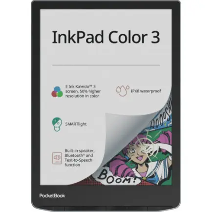 Електронна книга PocketBook 743C InkPad Color 3 Stormy Sea (PB743K3-1-CIS)