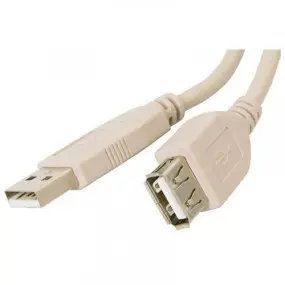 Кабель ATcom удлинитель USB2.0 AM/AF 3.0 м. Ферритовый фильтр
