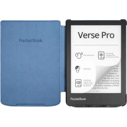 Чохол-книжка PocketBook Shell Cover для PocketBook 6" PB629/634 Blue (H-S-634-B-WW)