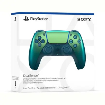 Геймпад беспроводной Sony PlayStation 5 DualSense Chrome Teal (1000050603)