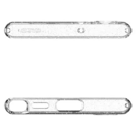 Чeхол-накладка Spigen Liquid Crystal Glitter для Samsung Galaxy S22 Ultra SM-S908 Crystal Quartz (ACS03913)