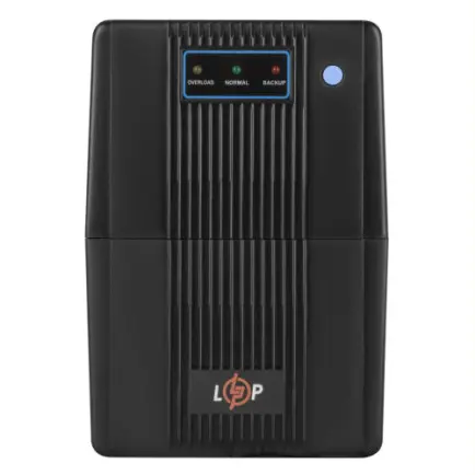 ИБП LogicPower U650VA-P, Lin.int., AVR, 2 x евро, USB, пластик