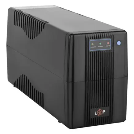 ИБП LogicPower U650VA-P, Lin.int., AVR, 2 x евро, USB, пластик