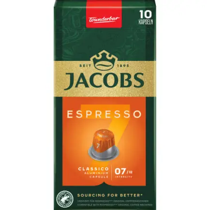Кава в капсулах Jacobs Espresso Classico 10шт