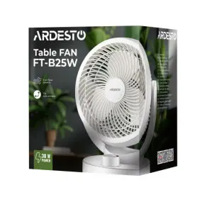 Вентилятор Ardesto FT-B25W