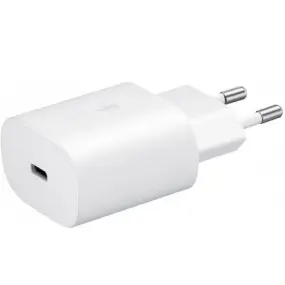 Мережевий зарядний пристрій Samsung EP-TA800 25W Type-C White (EP-TA800NWE)