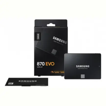 Накопитель SSD  250GB Samsung 870 EVO 2.5" SATAIII MLC (MZ-77E250B/EU)