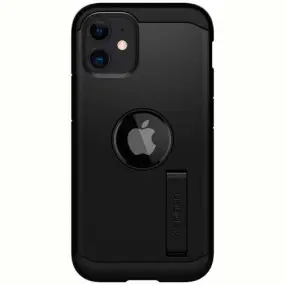 Чeхол-накладка Spigen Tough Armor для Apple iPhone 12 Mini Black (ACS01753)