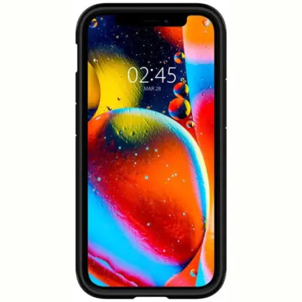 Чeхол-накладка Spigen Tough Armor для Apple iPhone 12 Mini Black (ACS01753)