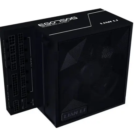 Блок питания Lian Li EDGE750, 80 Plus Gold, Black, EU Cord (G9P.EG0750G.B000.EU)