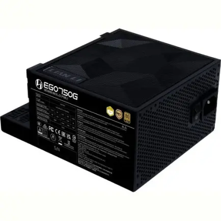 Блок питания Lian Li EDGE750, 80 Plus Gold, Black, EU Cord (G9P.EG0750G.B000.EU)