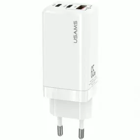 Сетевое зарядное устройство Usams US-CC110 (1USB, 2USB Type-C)